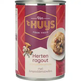 Dirk Van 't Huijs Ragout hert aanbieding