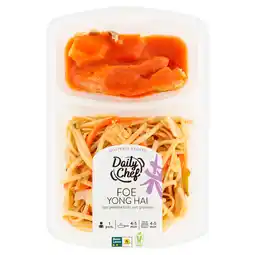 Dirk Daily Chef Bami+groenten + foe yong hai aanbieding