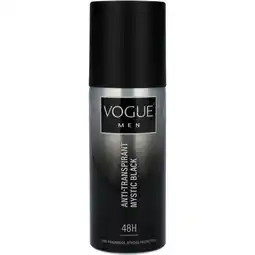 Dirk Vogue Deodorant men black aanbieding