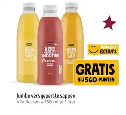 Jumbo Jumbo vers geperste sappen aanbieding