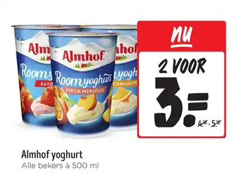 Jumbo Almhof yoghurt aanbieding