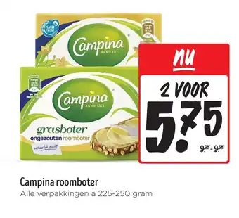 Jumbo Campina roomboter aanbieding