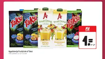 Jumbo Appelsientje Fruitdrink of Taksi aanbieding
