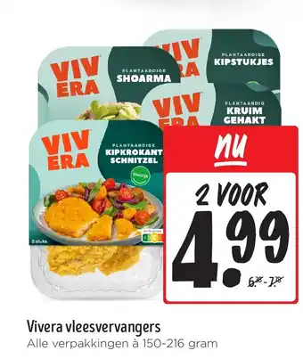 Jumbo Vivera vleesvervangers aanbieding