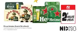 Jumbo Pils van Heineken, Brand of Birra Moretti aanbieding
