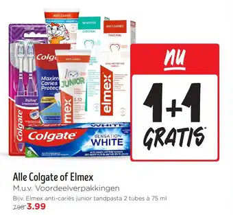 Jumbo Alle Colgate of Elmex aanbieding
