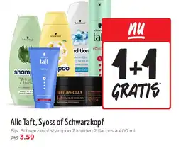 Jumbo Alle Taft, Syoss of Schwarzkopf aanbieding