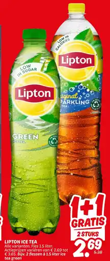 Dekamarkt Lipton ice tea aanbieding