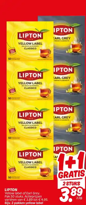 Dekamarkt Lipton aanbieding