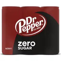 Dirk Dr Pepper Regular zero 6x330ml aanbieding