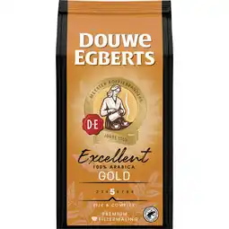 Dirk Douwe Egberts Filterkoffie excellent gold sterkte 5 aanbieding
