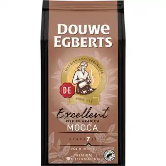 Dirk Douwe Egberts Filterkoffie excellent mocca sterkte 7 aanbieding