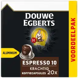 Dirk Douwe Egberts Espresso Krachtig koffiecups voordeelpak aanbieding