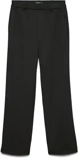 Amazon VERO MODA Vmmaya Mr Straight Solid Pant Noos broek voor dames, zwart, S / 30L aanbieding