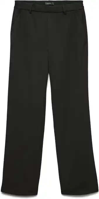 Amazon VERO MODA Vmmaya Mr Straight Solid Pant Noos broek voor dames, zwart, S / 30L aanbieding