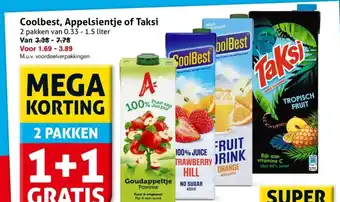 Hoogvliet Coolbest, Appelsientje of Taksi aanbieding