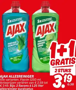 Dekamarkt Ajax allesreiniger aanbieding