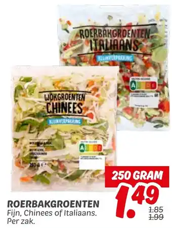 Dekamarkt ROERBAKGROENTEN aanbieding