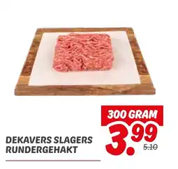 Dekamarkt Dekavers slagers rundergehakt aanbieding