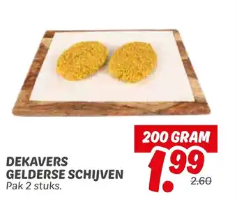 Dekamarkt Dekavers gelderse schijven aanbieding