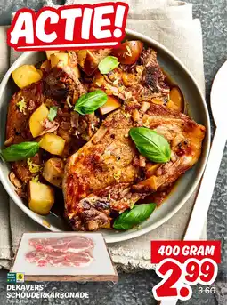 Dekamarkt Dekavers schouderkarbonade aanbieding