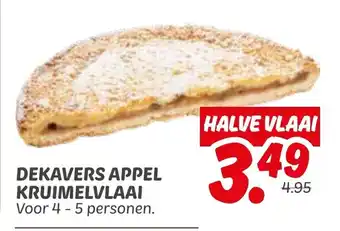Dekamarkt Dekavers appel kruimelvlaai aanbieding