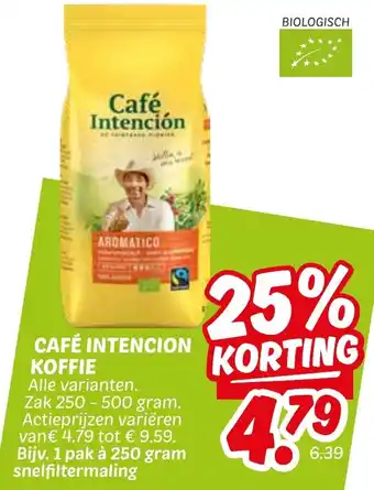 Dekamarkt Café intencion koffie aanbieding