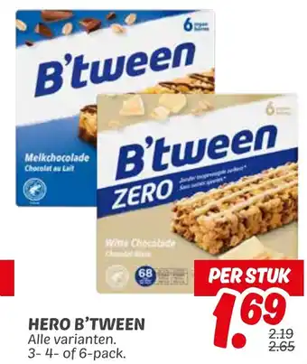 Dekamarkt Hero b’tween aanbieding