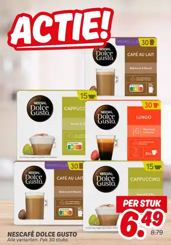 Dekamarkt Nescafé dolce gusto aanbieding
