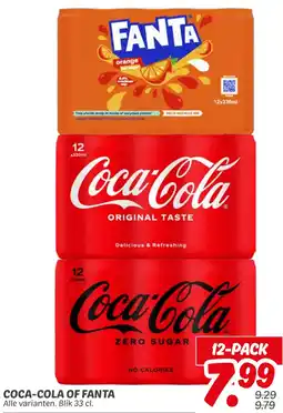 Dekamarkt Coca-cola of fanta aanbieding