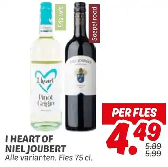 Dekamarkt I heart of niel joubert aanbieding