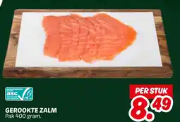 Dekamarkt Gerookte zalm aanbieding