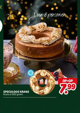 Dekamarkt Speculoos krans aanbieding