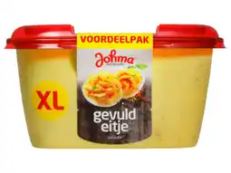 Hoogvliet Johma Gevuld eitje salade xl aanbieding