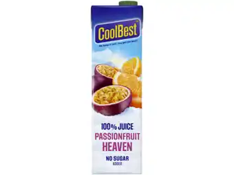 Hoogvliet Coolbest Passion fruit heaven aanbieding