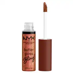 Kruidvat NYX Professional Makeup Butter Gloss Bling! 08 Hustla Butter Gloss Lipgloss aanbieding