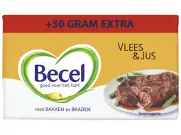 Hoogvliet Becel Bakboter Vlees & Jus aanbieding