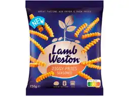 Hoogvliet Lamb Weston Ziggy fries seasoned aanbieding