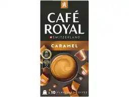 Hoogvliet Cafe Royal Caramel capsules aanbieding