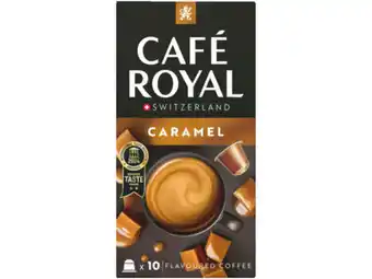 Hoogvliet Cafe Royal Caramel capsules aanbieding