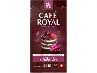 Hoogvliet Cafe Royal Cherry capsules aanbieding