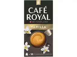 Hoogvliet Cafe Royal Vanille capsules aanbieding