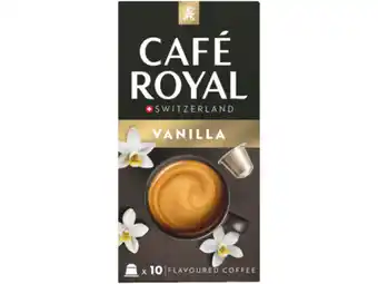 Hoogvliet Cafe Royal Vanille capsules aanbieding