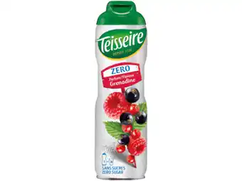 Hoogvliet Teisseire Grenadine 0% aanbieding