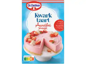 Hoogvliet Dr. Oetker Kwarktaart aardbei aanbieding