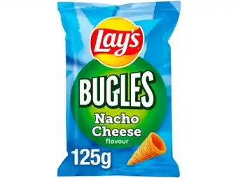Hoogvliet Lay's Bugles nacho cheese aanbieding