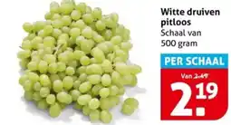 Hoogvliet Witte druiven pitloos aanbieding