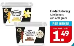 Hoogvliet Lindahls kvarg aanbieding
