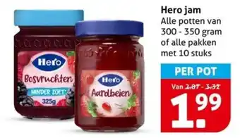 Hoogvliet Hero Aardbeien aanbieding
