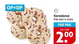 Hoogvliet Kerstdonut aanbieding